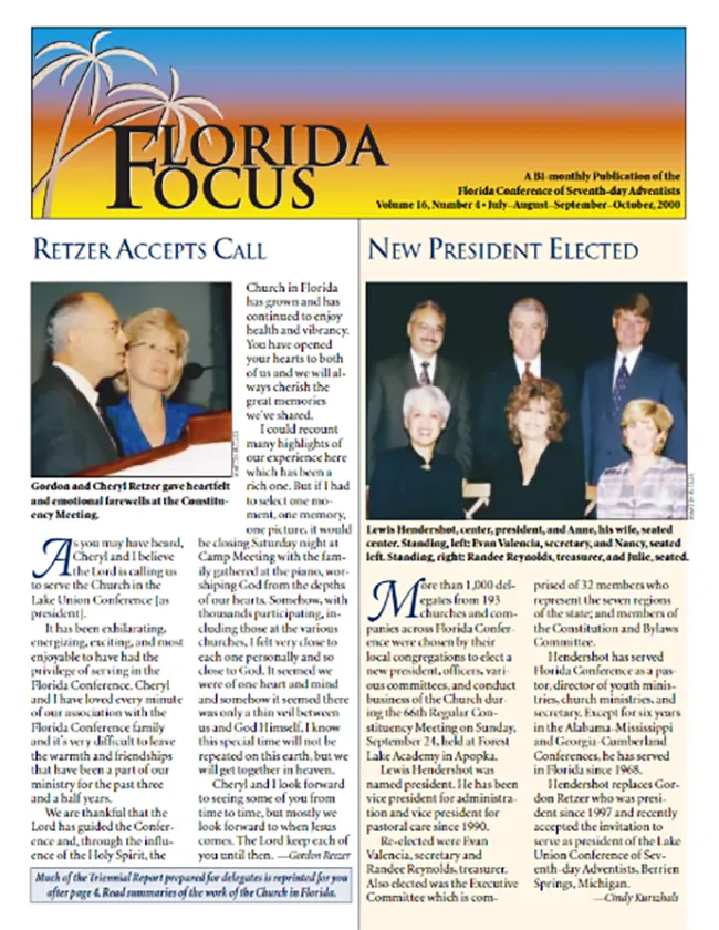 Florida Focus - Summer 2000