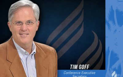 Dr. Tim Goff appointed new Executive Secretary.