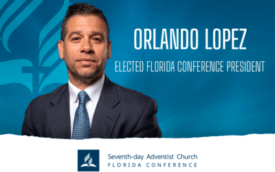 Orlando Lopez Elected President of Florida Conference  